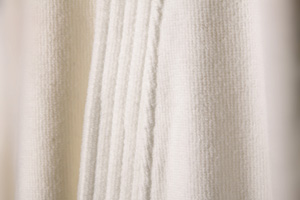 Bademantel mit Monogramm
