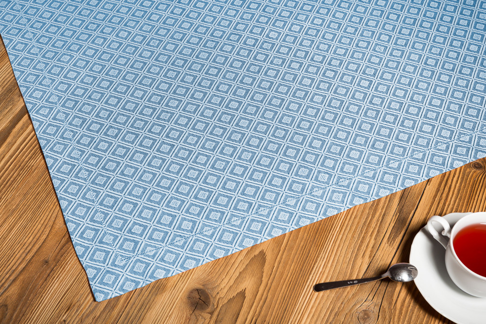 Tischdecke Raute 150x250 cm