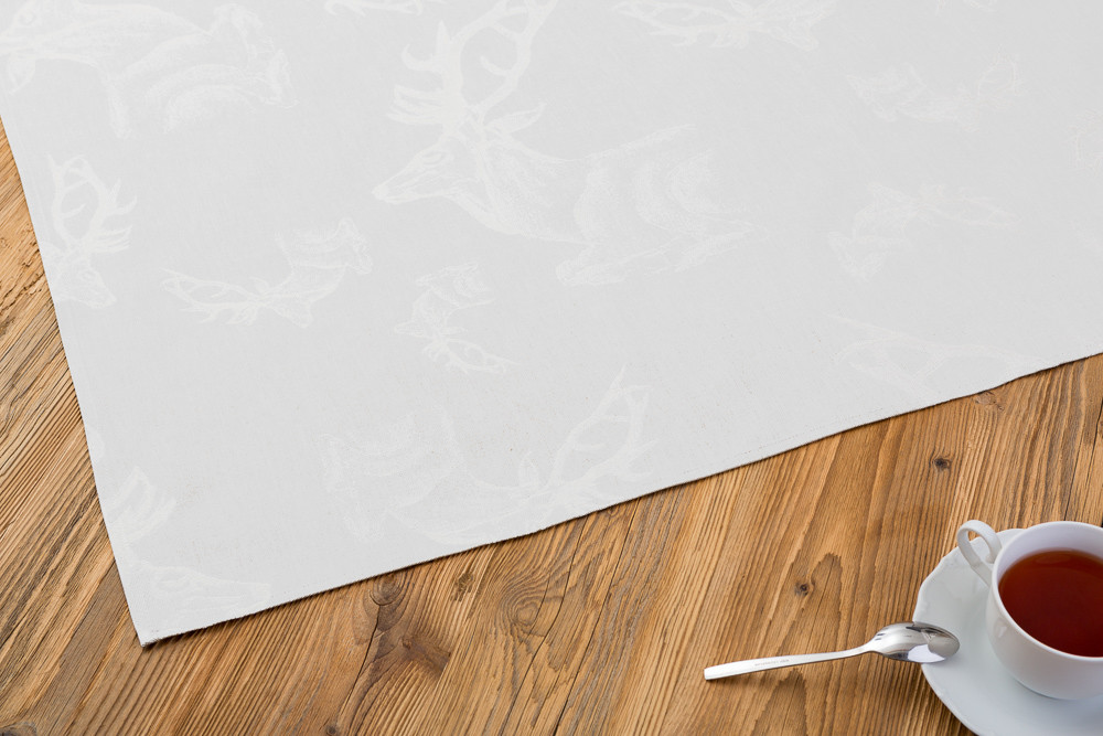 Tischtuch Rotwild 140x220 cm