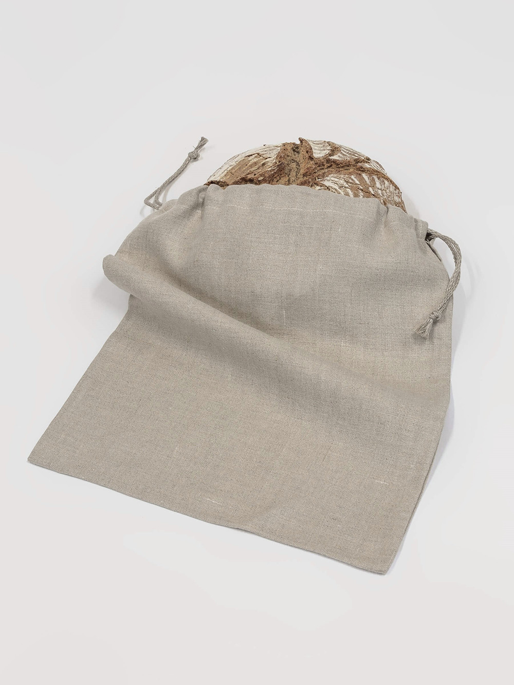 Leinen Brotsack ohne allem 32x40 cm