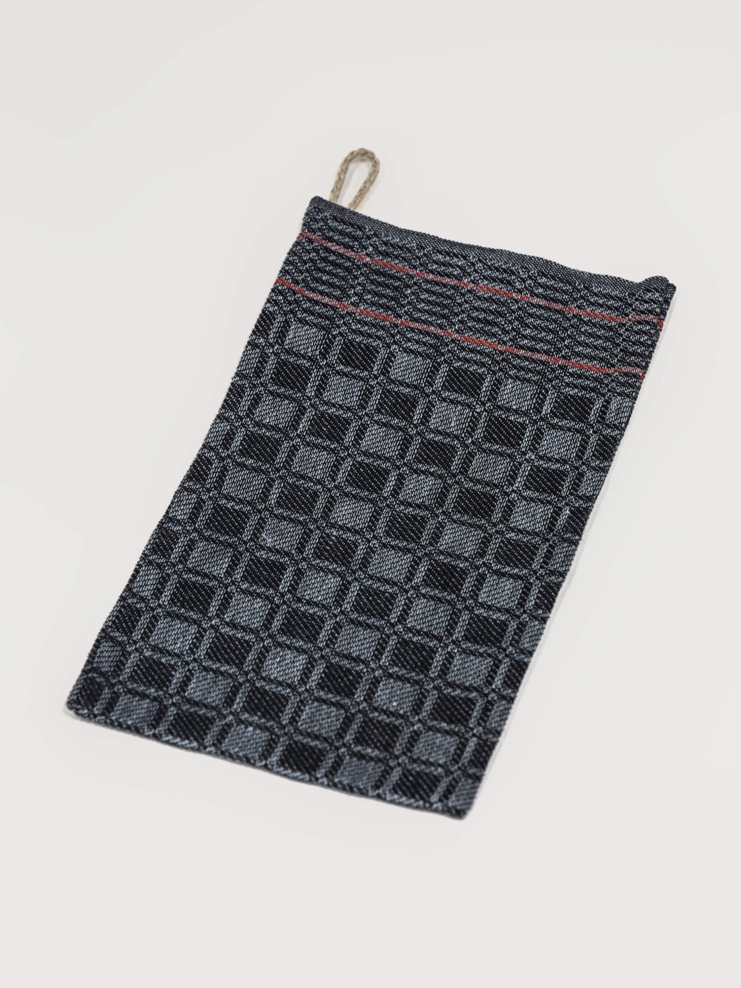 Gruben-Waschhandschuh Halbleinen 15x25 cm