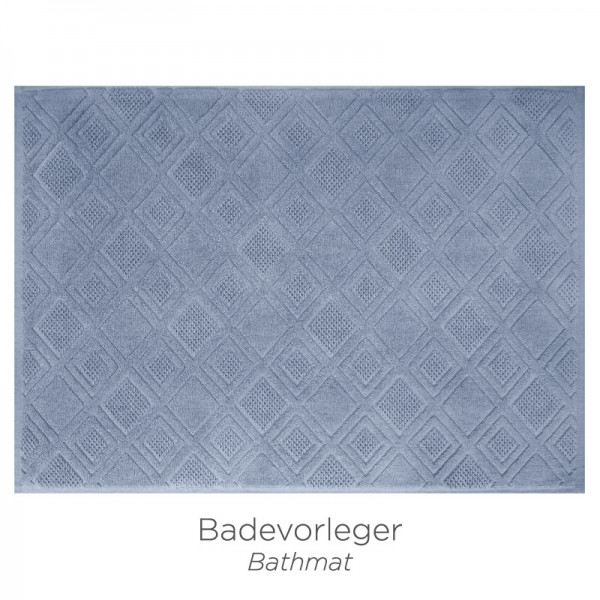 Badeteppich Mosaik Relief klein, 50x70 cm