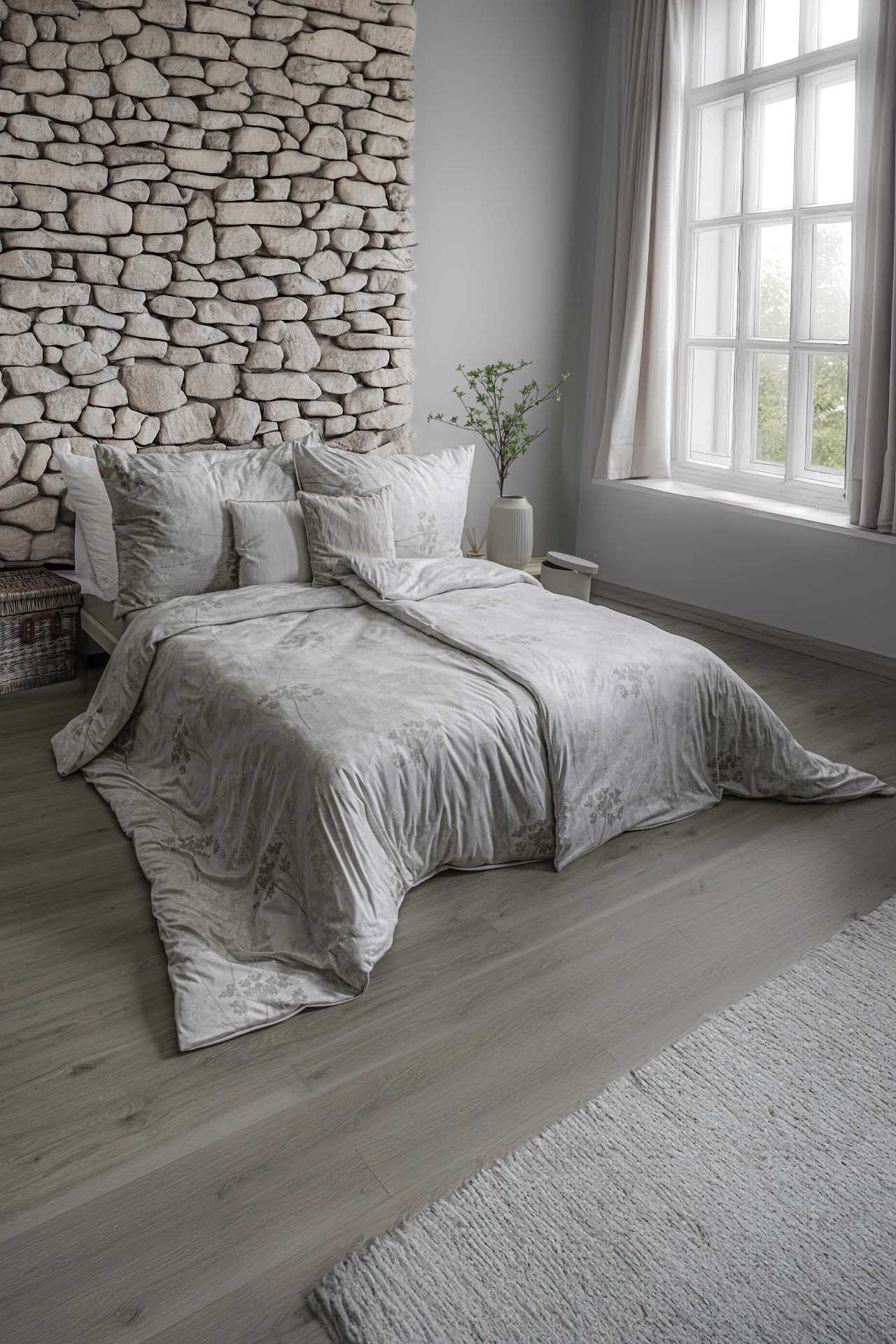 Jersey Bettwäsche Topas WILDGRÄSER inkl. Kissenbezug 70x90 cm