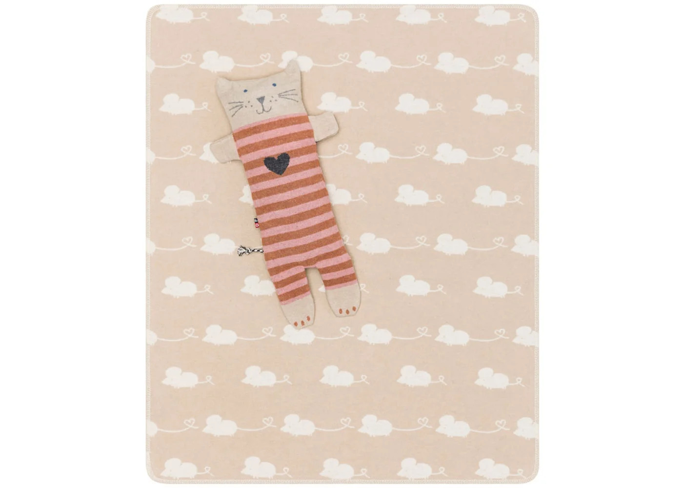 JUWEL SET Decke in Puppe "Katze" (GRS), 70x90 cm