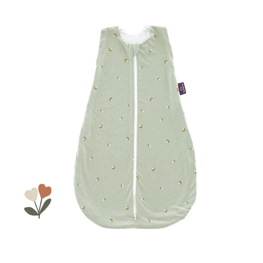Sommerschlafsack LIEBMICH Fiore grün
