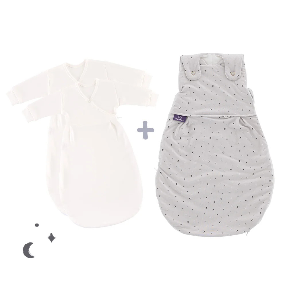 LIEBMICH Schlafsack Moon grau