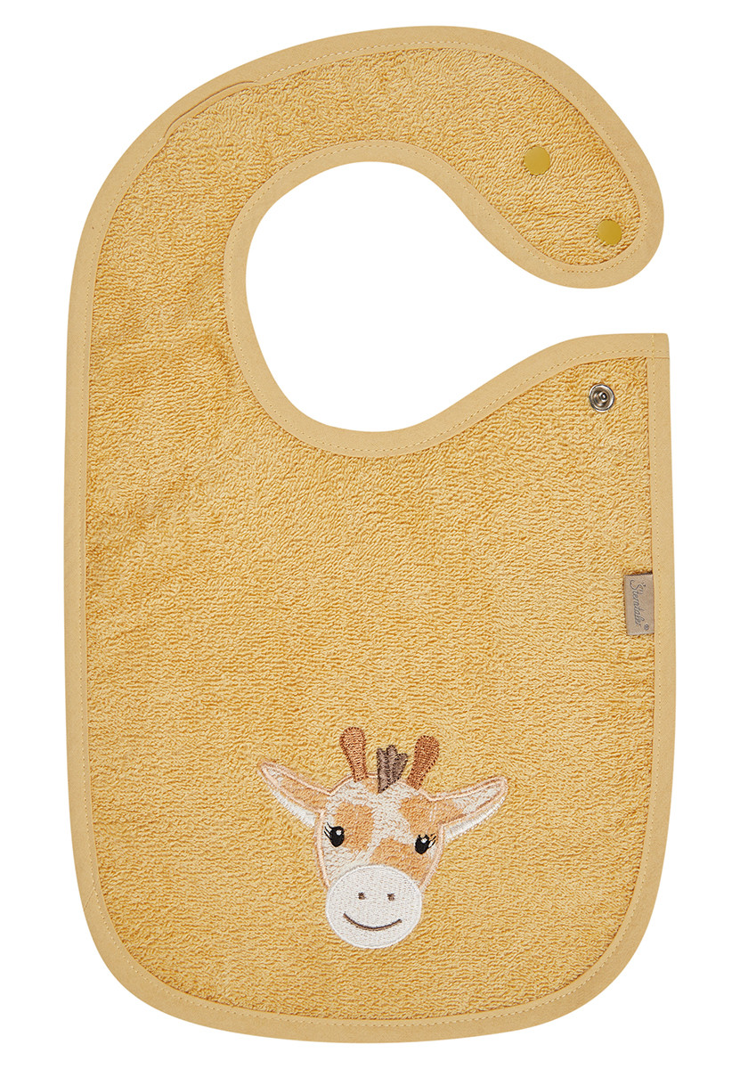 Lätzchen Druckknopf Giraffe Kaya