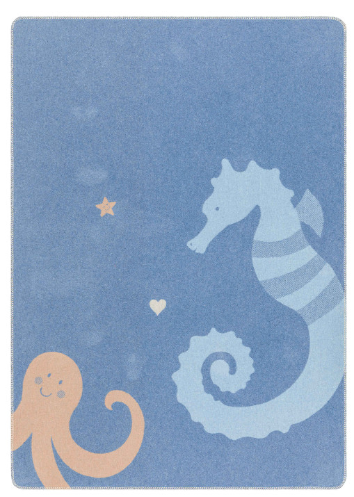 JUWEL Kinderdecke "Ocean Friends" (GRS) 100x140 cm