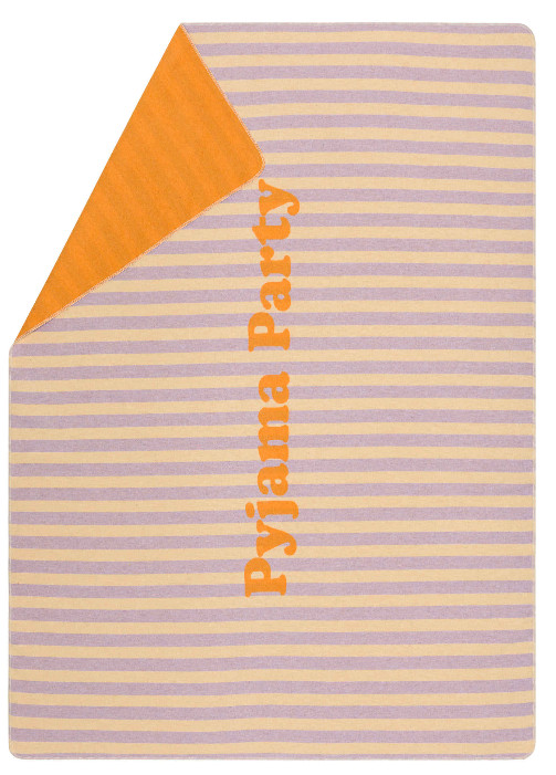 SILVRETTA Flanelldecke "Pyjamaparty" (GRS), 200 x 140 cm