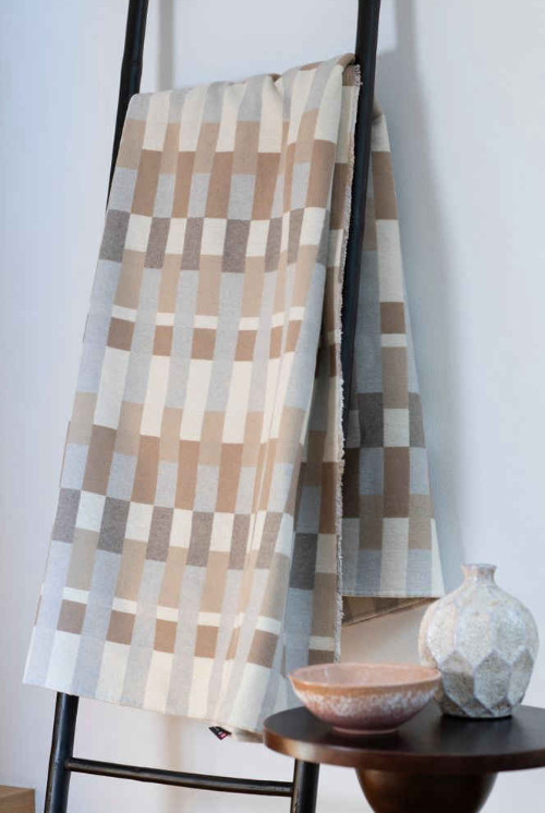 LUCA Flanelldecke "Patchwork" (GRS), 140x200 cm