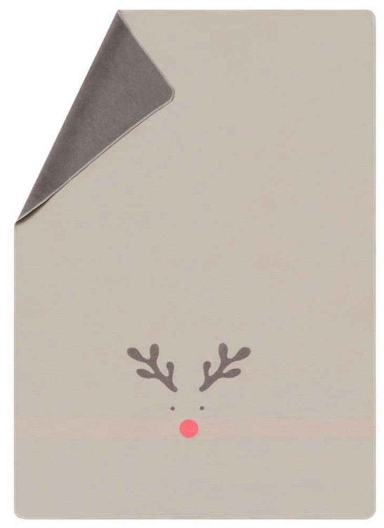 SILVRETTA Flanelldecke "Rudolph" (GRS), 200 x 140 cm