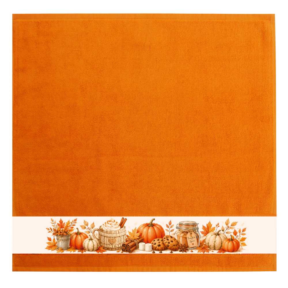 Frottier Geschirrtücher "Pumkin spice", 50x50 cm